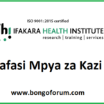 NAFASI Za Kazi Ifakara Health Institute (IHI)